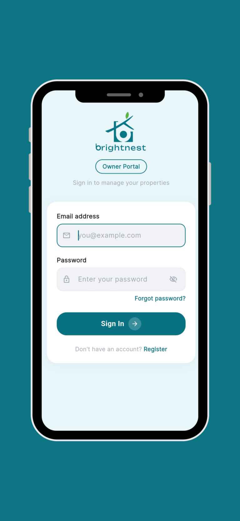 BrightNest screen 4